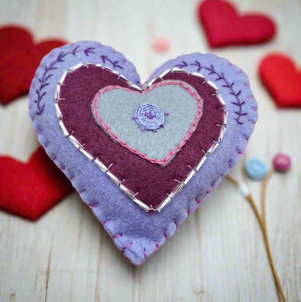 Valentines Craft Workshop Felt Hearts