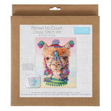 Alpaca Printed Cross Stitch Kit