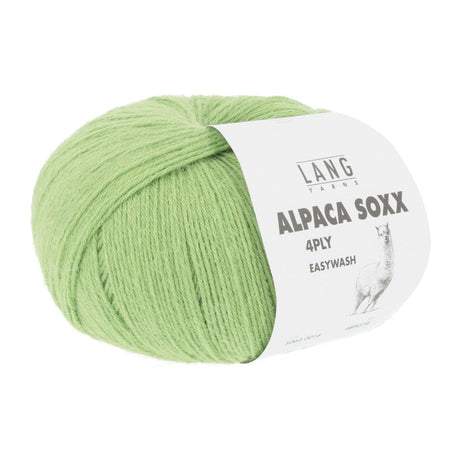 Alpaca Soxx 4 Ply Bright Green