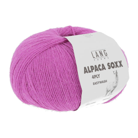 Alpaca Soxx 4 Ply Bright Pink