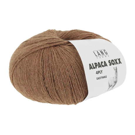 Alpaca Soxx 4 Ply Camel