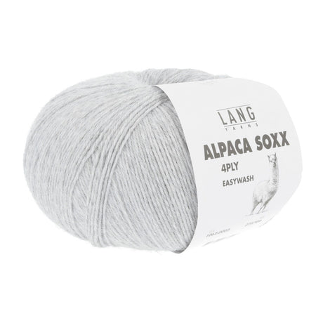 Alpaca Soxx 4 Ply Light Grey