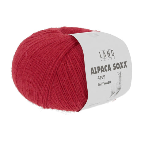 Alpaca Soxx 4 Ply Red