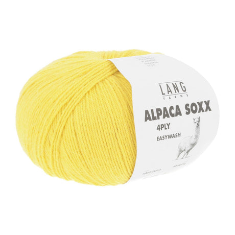 Alpaca Soxx 4 Ply Yellow