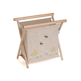 Bee Applique Folding Knitting Bag