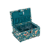 Bird Aviary Sewing Box Inside