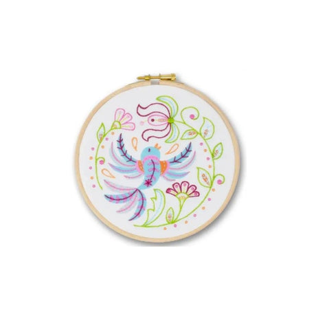 Blue Bird Embroidery Kit