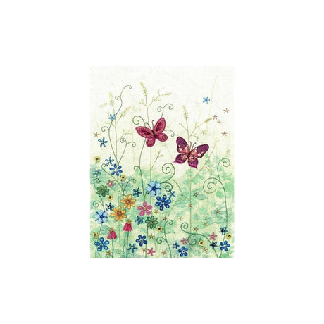 Blue Meadow Embroidery Kit