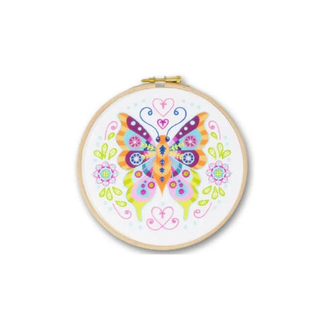 Butterfly Embroidery Kit