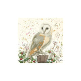 Diamond Art Owl Christmas Card Kit