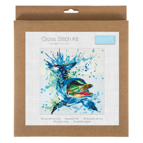 Trimits Dolphin Cross Stitch Kit