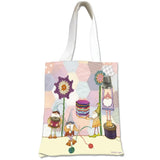 Emma Ball Crafting Gnomes Tote Bag