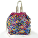 Emma Ball Mystical Lanterns Large Bucket Bag