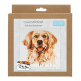 Golden Retriever Cross Stitch Kit