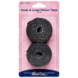 Hemline Hook and Loop Tape Black