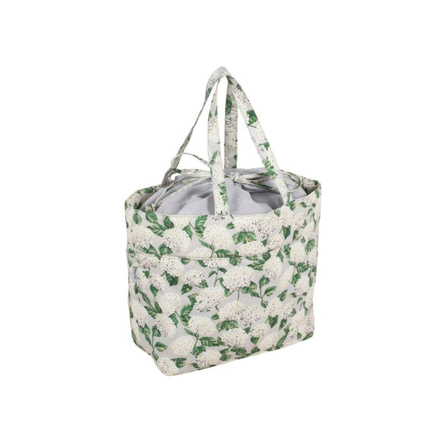 Hydrangea Drawstring Knitting Bag