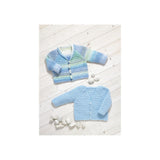 James C Brett Baby Cardigan Crochet Pattern JB737