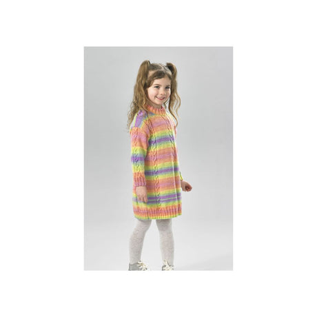 James Brett Kids DK Dress Knitting Pattern JB902