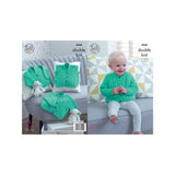 King Cole Baby DK Knitting Pattern 4968