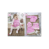 King Cole Baby DK Knitting Pattern 5217