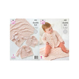 King Cole Baby DK Knitting Pattern 6060