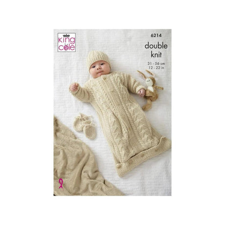 King Cole Baby DK Pattern 6214