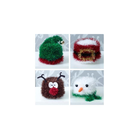 King Cole Christmas Tinsel Crochet Pattern 9082