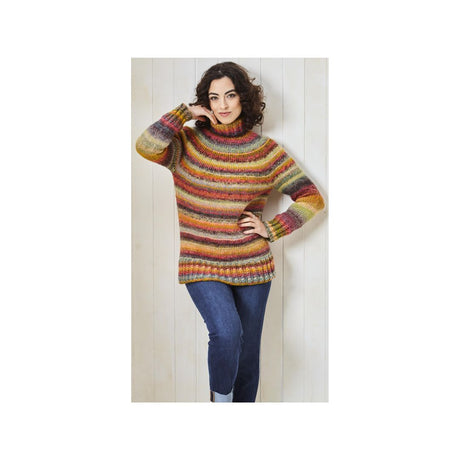 King Cole Chunky Sweater Knitting Pattern 6248