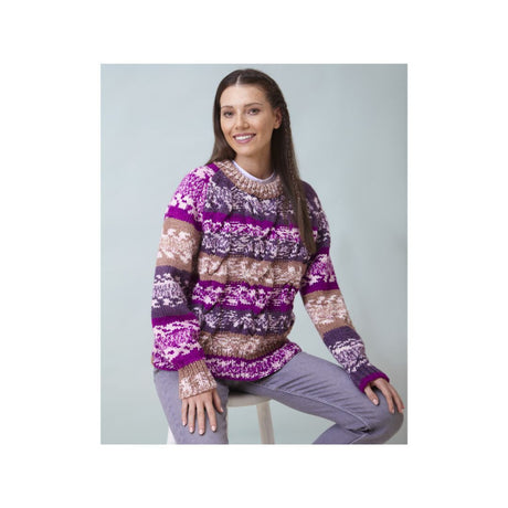 King Cole Chunky Sweater Knitting Pattern 6270