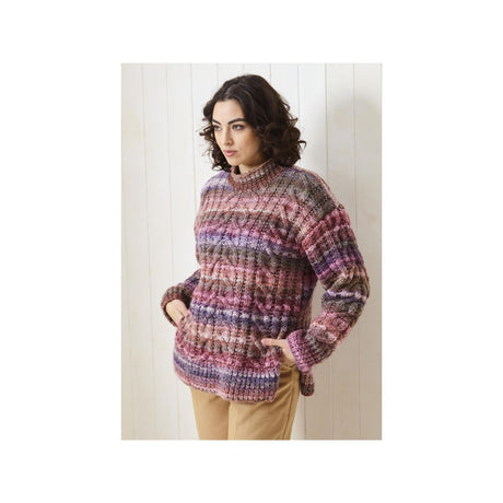 King Cole Chunky Sweater Knitting Pattern 6246