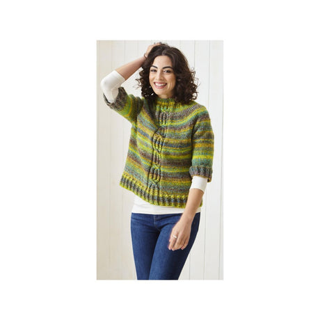 King Chunky Sweater Knitting Pattern 6248