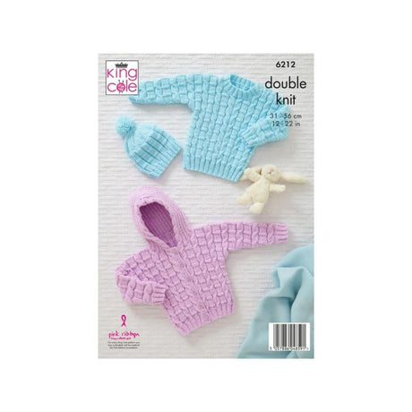 King Cole Baby DK Knitting Pattern 6212