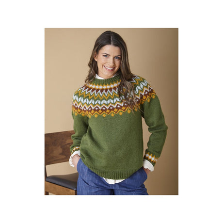 King Cole Sweater Knitted in the Round 6150