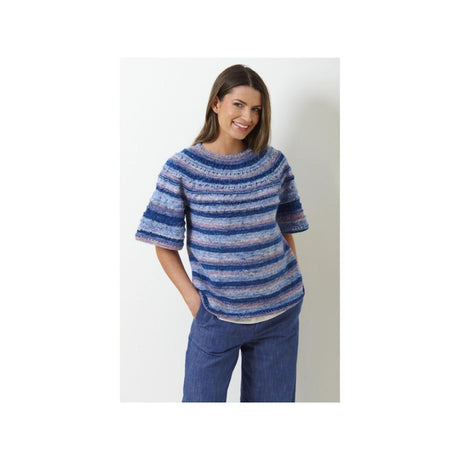 King Cole Knitted in the Round DK Jumper Pattern 6281