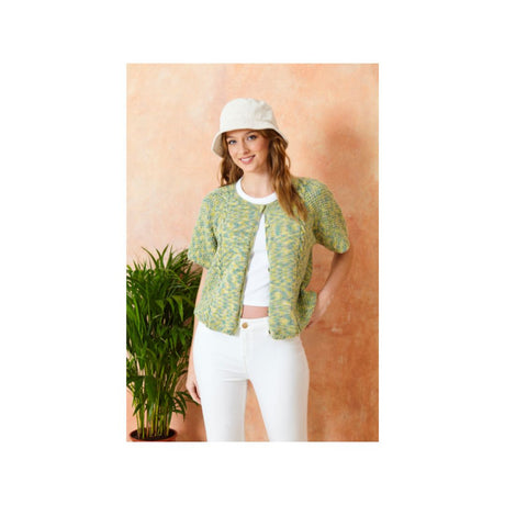 King Cole Summer Cardigan Pattern 6302