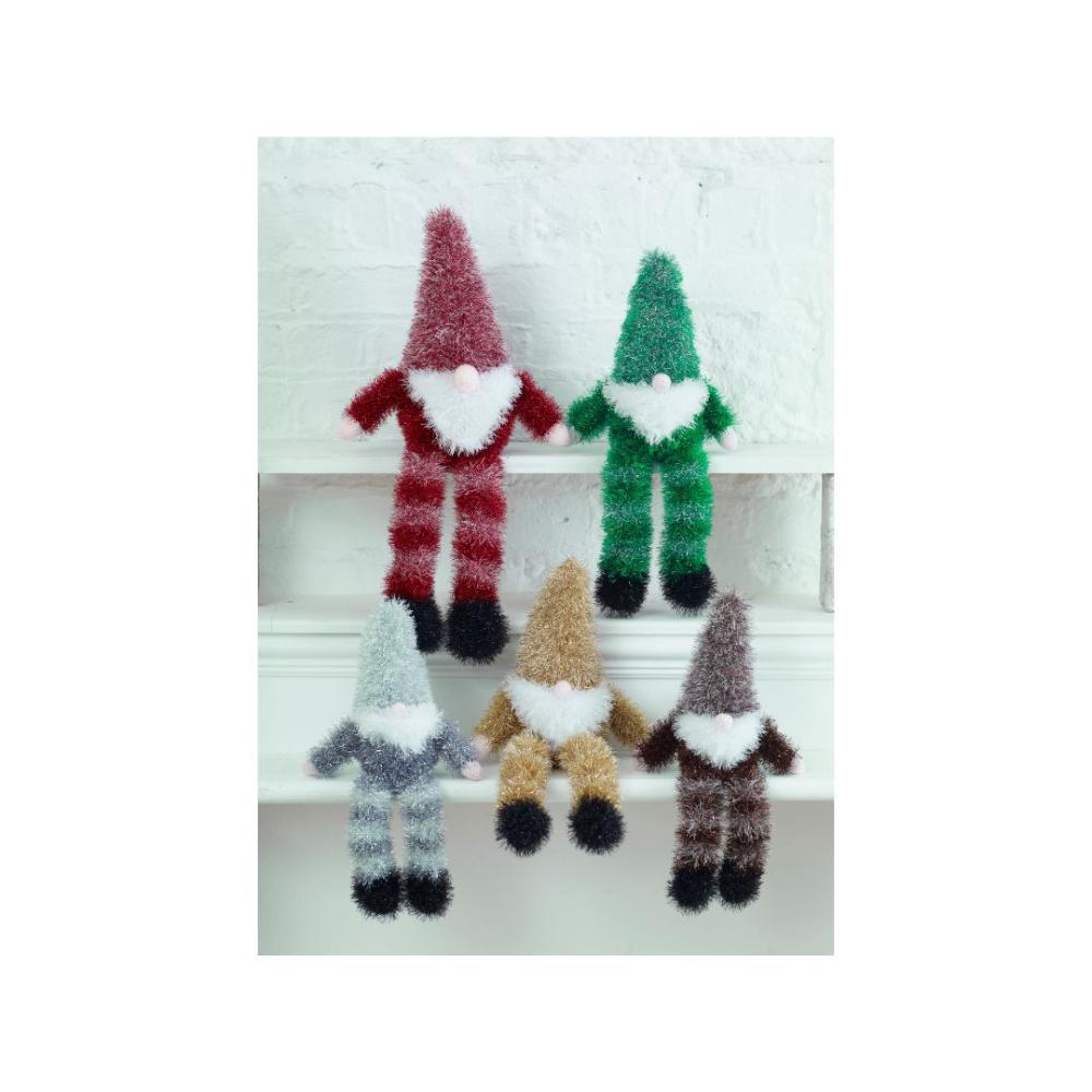 King Cole Tinsel Gnome Knitting Pattern 9113