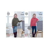 King Cole Kids Chunky Knitting Pattern 4990