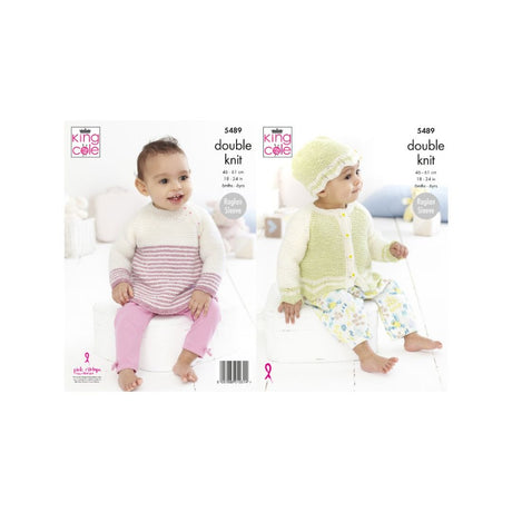 King Cole Kids DK Knitting Pattern 5489