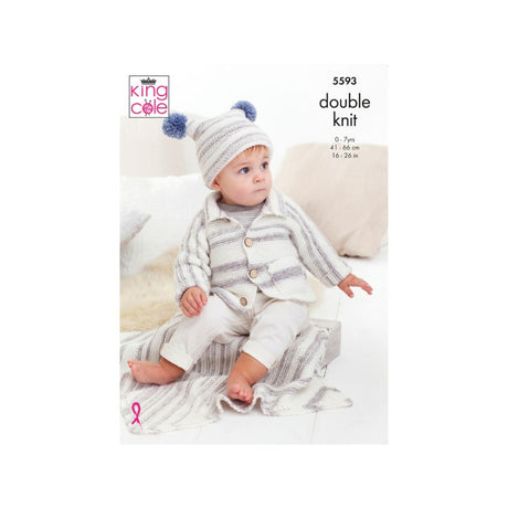 King Cole Kids DK Knitting Pattern 5593