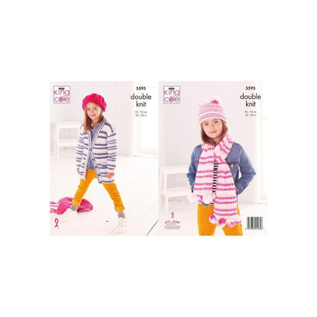 King Cole Kids DK Knitting Pattern 5595