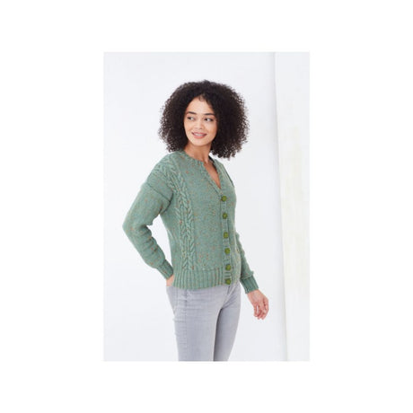 King Cole DK Cardigan Knitting Pattern 5710