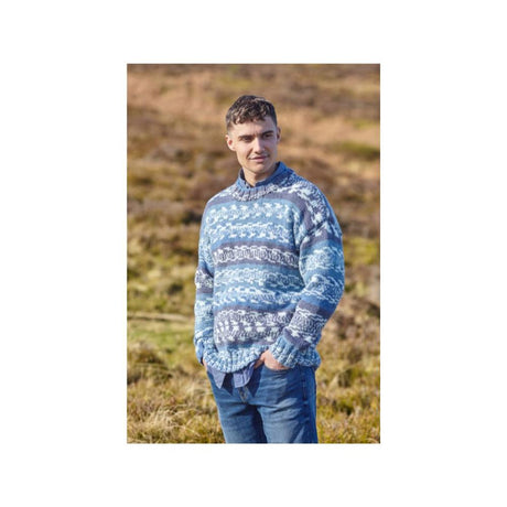 King Cole Mens Chunky Jumper Knitting Pattern 5910