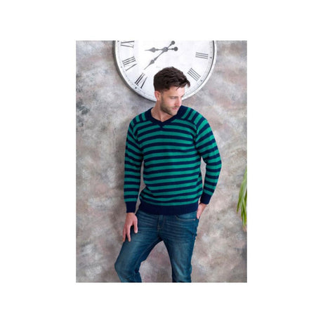 King Cole Mens Sweater Knitting Pattern 5248