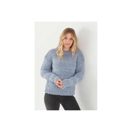 King Cole Super Chunky Sweater Knitting Pattern 5668