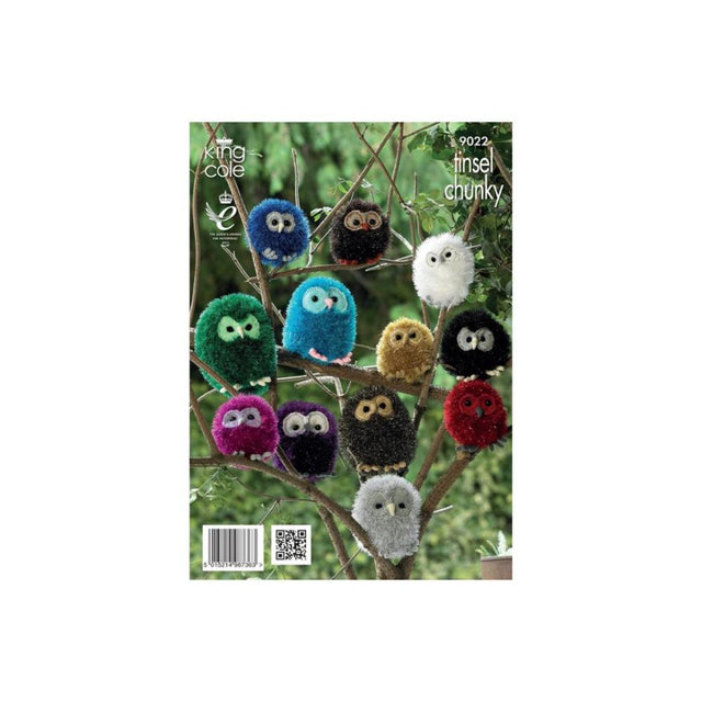 King Cole Tinsel Owl Knitting Pattern 9022