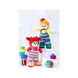 King Cole Toy Clown Knitting Pattern 9127