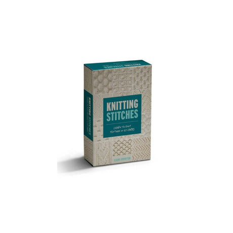 Knitting Stitches Card Deck