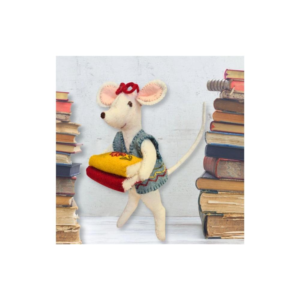 Little Mouse The Librarian Felt Kit