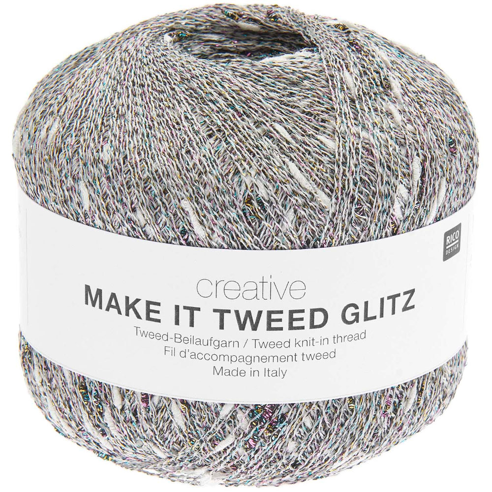 Rico Creative Make It Tweed Glitz Yarn