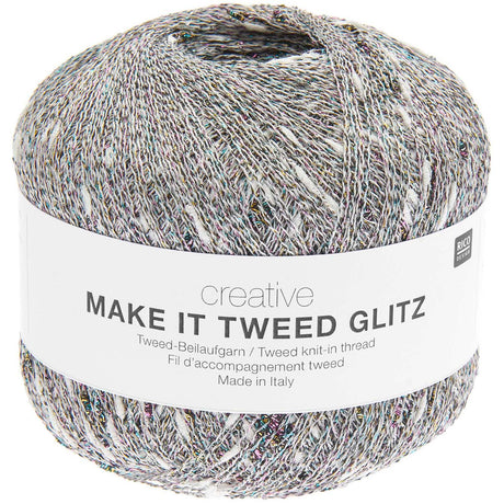 Rico Creative Make It Tweed Glitz Yarn